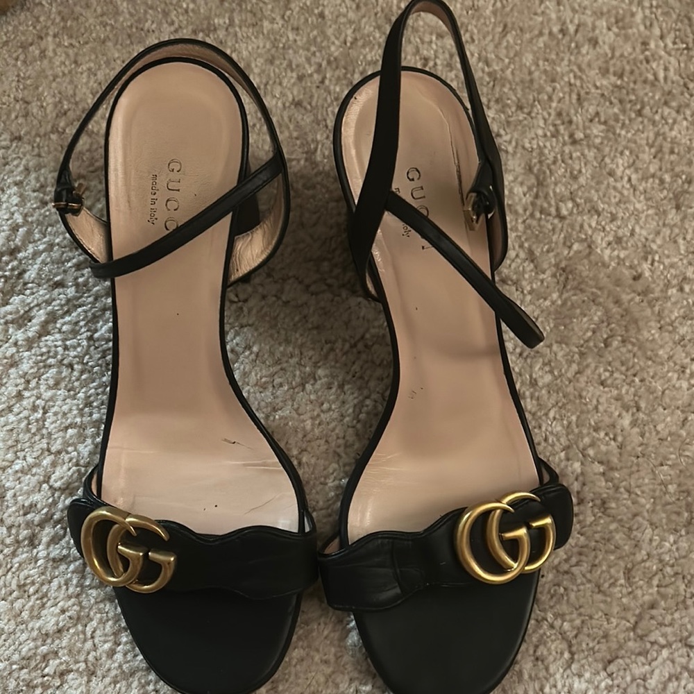 Gucci marmont heels